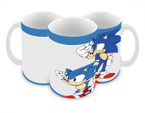 Caneca Polímero Sonic Personalizada