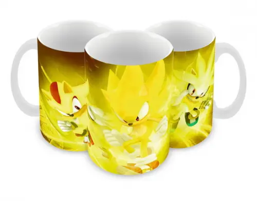 Caneca Polímero Sonic Personalizada