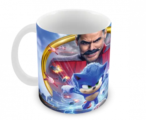 Caneca Polímero Sonic Personalizada