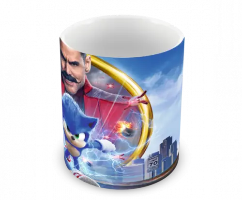 Caneca Polímero Sonic Personalizada
