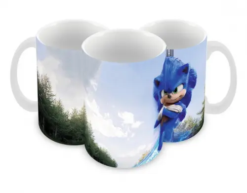 Caneca Polímero Sonic Personalizada
