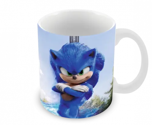 Caneca Polímero Sonic Personalizada