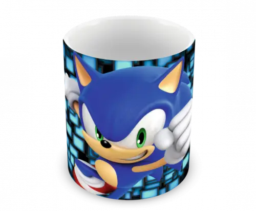 Caneca Polímero Sonic Personalizada