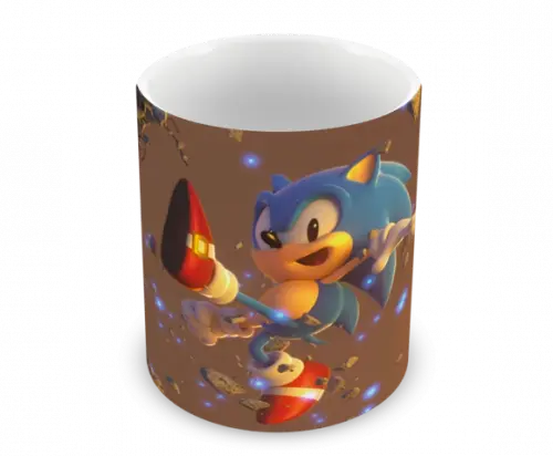 Caneca Polímero Sonic Personalizada