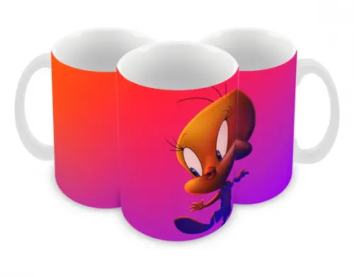 Caneca Polímero Space Jam 2 Personalizada
