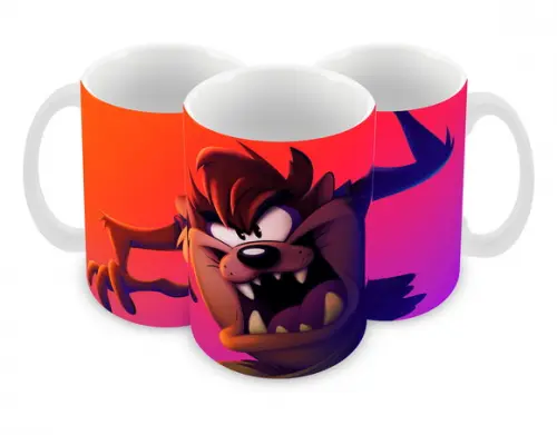 Caneca Polímero Space Jam 2 Personalizada