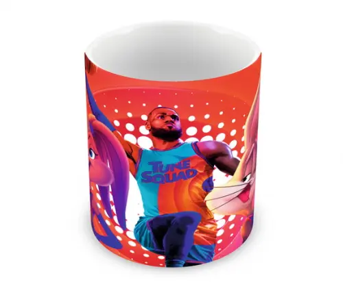 Caneca Polímero Space Jam 2 Personalizada