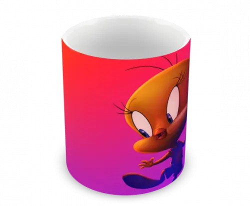 Caneca Polímero Space Jam 2 Personalizada