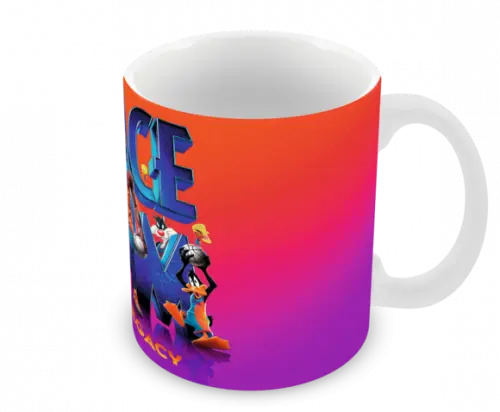 Caneca Polímero Space Jam 2 Personalizada