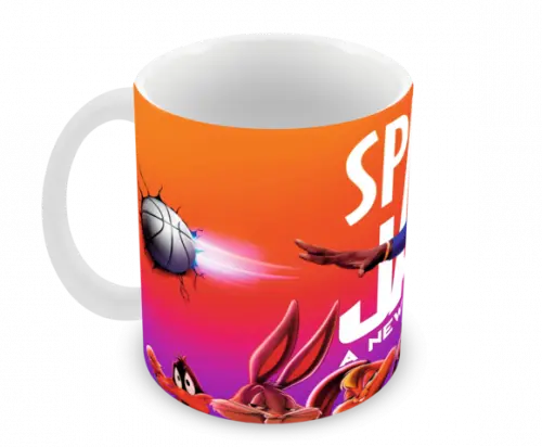 Caneca Polímero Space Jam 2 Personalizada