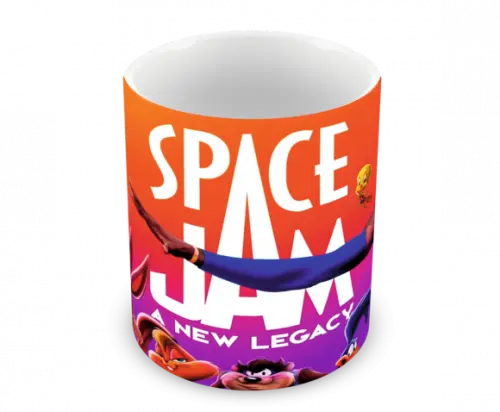 Caneca Polímero Space Jam 2 Personalizada