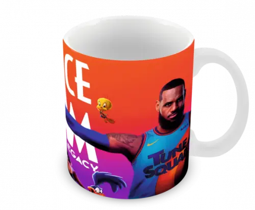 Caneca Polímero Space Jam 2 Personalizada