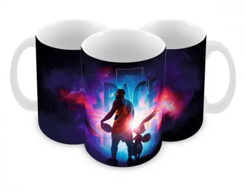 Caneca Polímero Space Jam 2 Personalizada