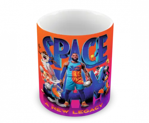 Caneca Polímero Space Jam 2 Personalizada