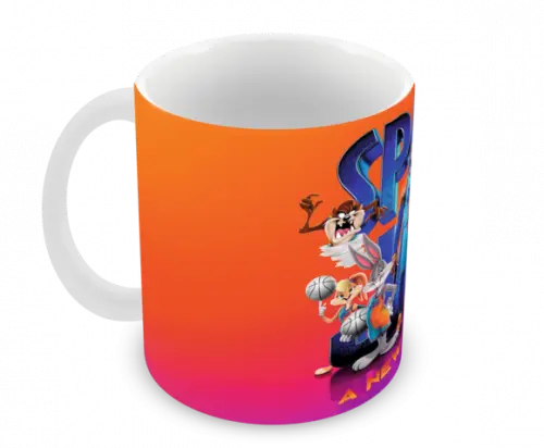 Caneca Polímero Space Jam 2 Personalizada