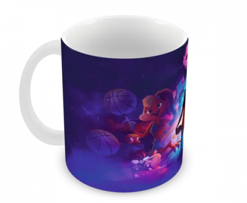 Caneca Polímero Space Jam 2 Personalizada