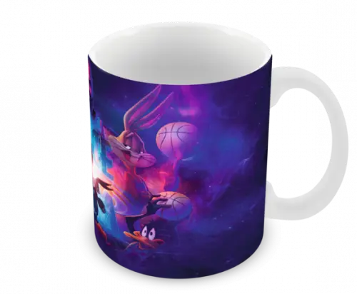 Caneca Polímero Space Jam 2 Personalizada