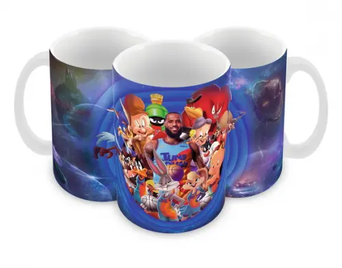 Caneca Polímero Space Jam 2 Personalizada