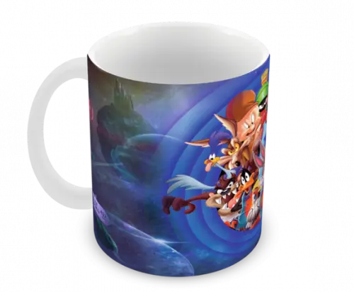 Caneca Polímero Space Jam 2 Personalizada