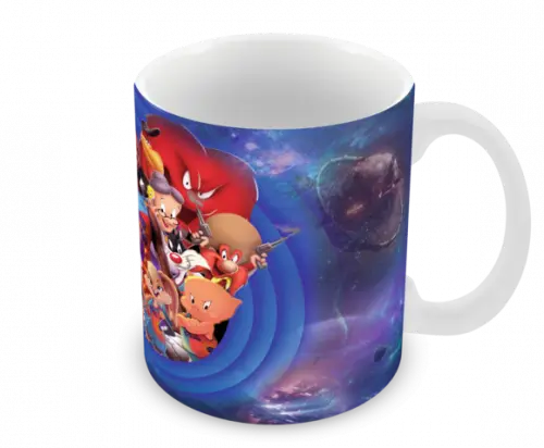 Caneca Polímero Space Jam 2 Personalizada