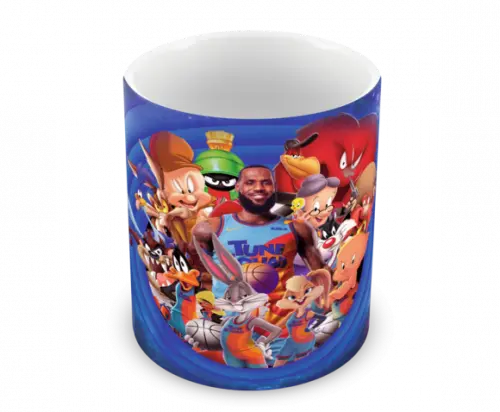 Caneca Polímero Space Jam 2 Personalizada