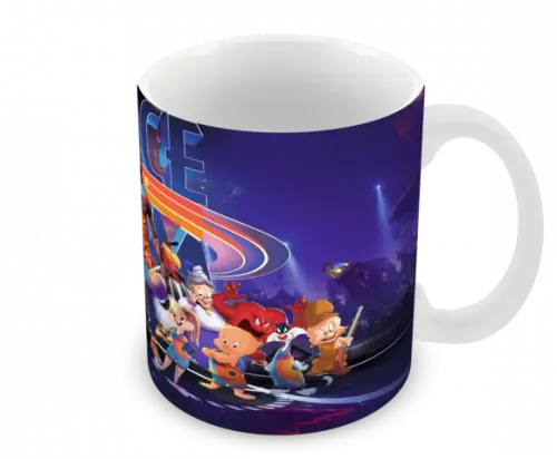 Caneca Polímero Space Jam 2 Personalizada