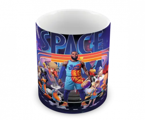 Caneca Polímero Space Jam 2 Personalizada