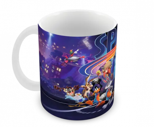 Caneca Polímero Space Jam 2 Personalizada