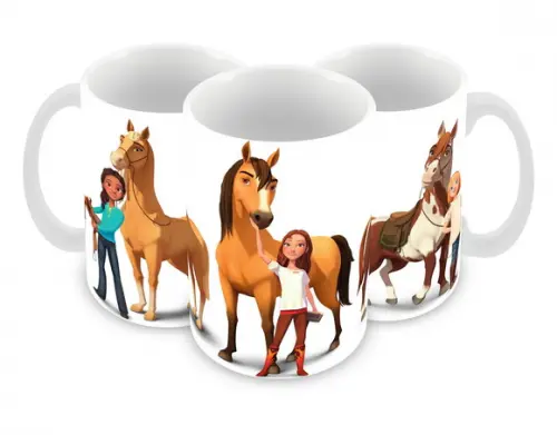 Caneca Polímero Spirit o Corcel Indomável Personalizada