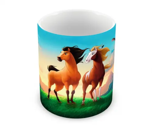Caneca Polímero Spirit o Corcel Indomável Personalizada