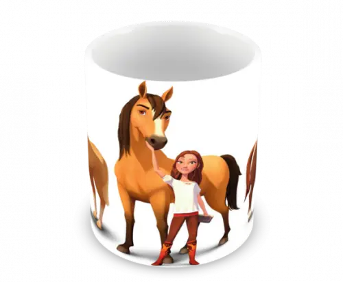 Caneca Polímero Spirit o Corcel Indomável Personalizada