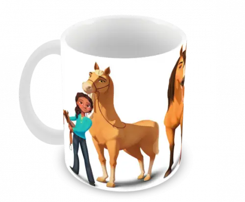 Caneca Polímero Spirit o Corcel Indomável Personalizada