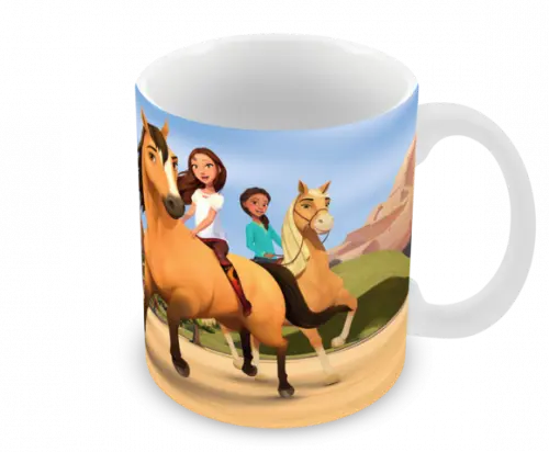 Caneca Polímero Spirit o Corcel Indomável Personalizada