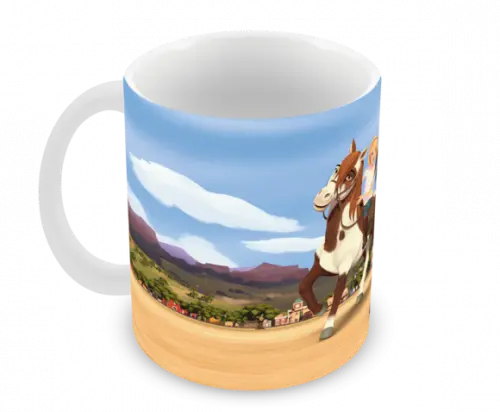 Caneca Polímero Spirit o Corcel Indomável Personalizada