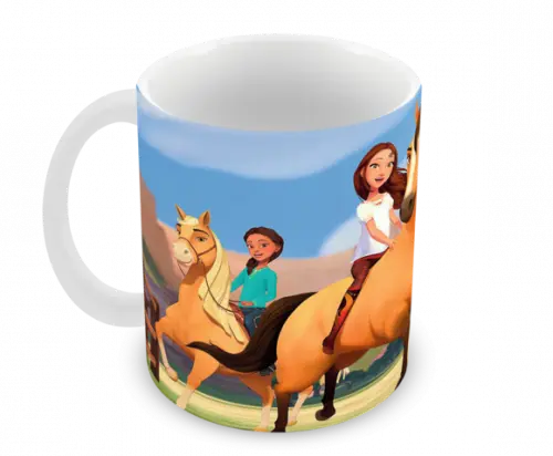 Caneca Polímero Spirit o Corcel Indomável Personalizada
