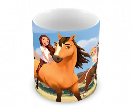 Caneca Polímero Spirit o Corcel Indomável Personalizada