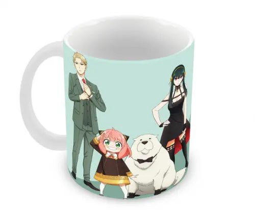 Caneca Polímero Spy x Family Personalizada