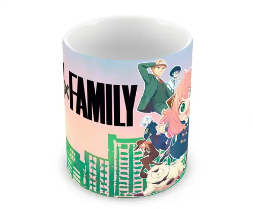 Caneca Polímero Spy x Family Personalizada