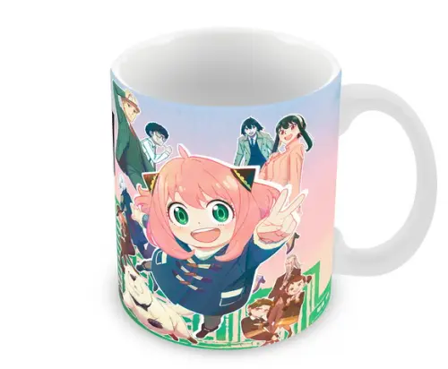 Caneca Polímero Spy x Family Personalizada