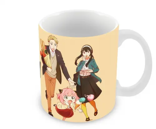 Caneca Polímero Spy x Family Personalizada