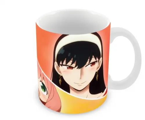 Caneca Polímero Spy x Family Personalizada