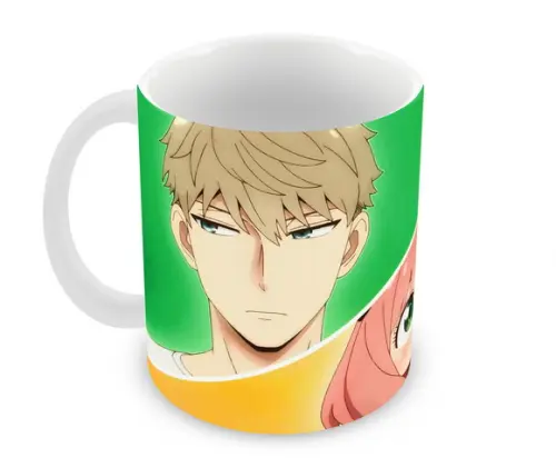 Caneca Polímero Spy x Family Personalizada
