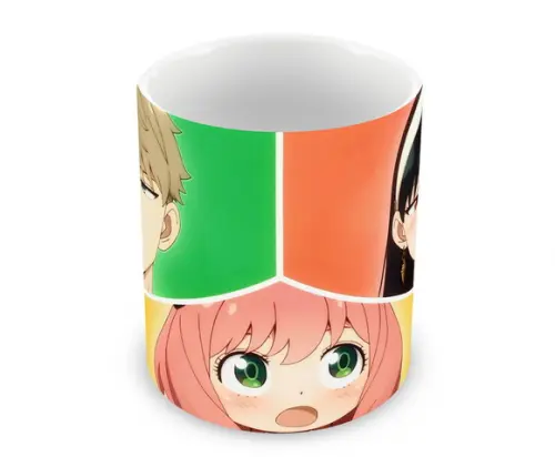 Caneca Polímero Spy x Family Personalizada