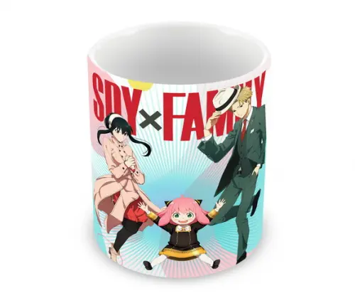 Caneca Polímero Spy x Family Personalizada