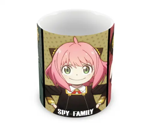 Caneca Polímero Spy x Family Personalizada