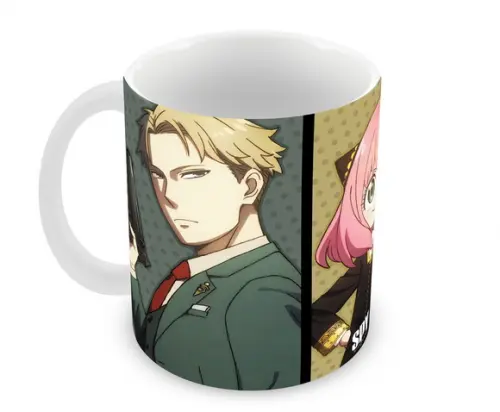 Caneca Polímero Spy x Family Personalizada
