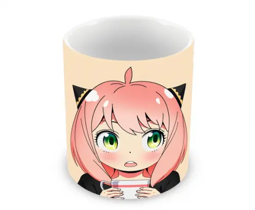 Caneca Polímero Spy x Family Personalizada
