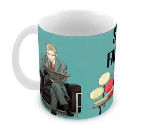 Caneca Polímero Spy x Family Personalizada