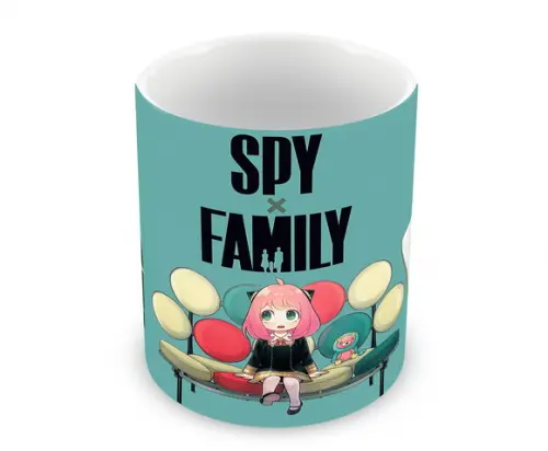 Caneca Polímero Spy x Family Personalizada