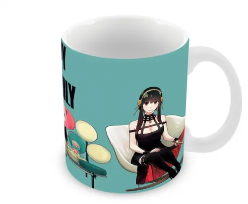Caneca Polímero Spy x Family Personalizada